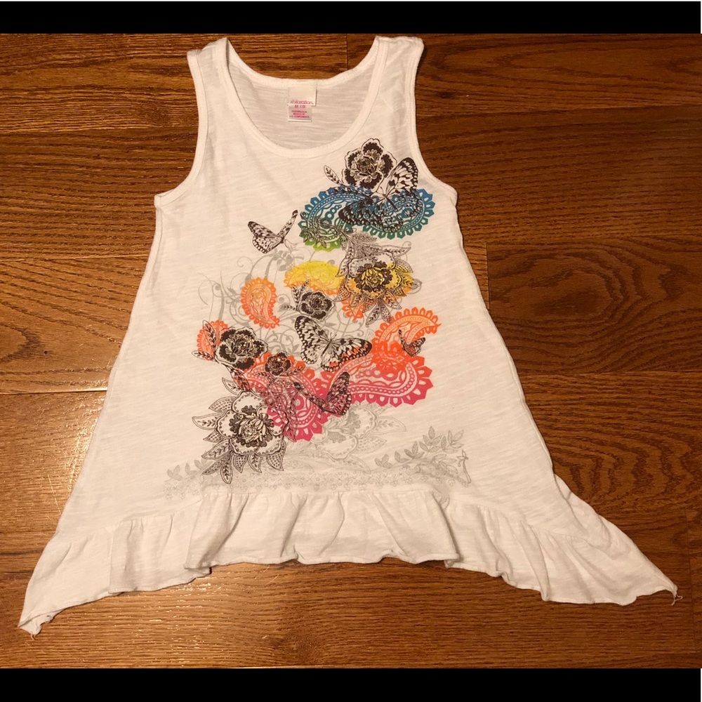 Xhilaration Girls Flowy Tank Top